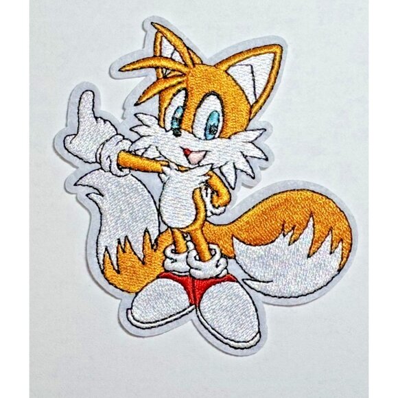 Unbranded Other - Tails Sonic The Hedgehog Movie Sega Video Game  4in Iron / Sew-On Patch